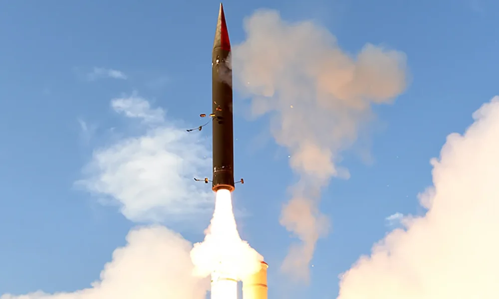 An Arrow interceptor.