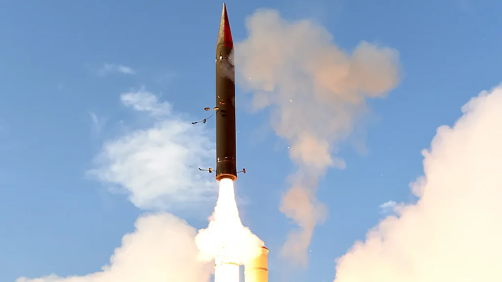 An Arrow interceptor.