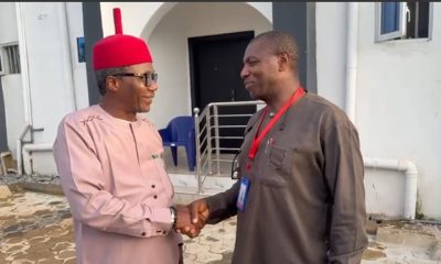 Dr. Law Mefor visits Diaspora Digital Media