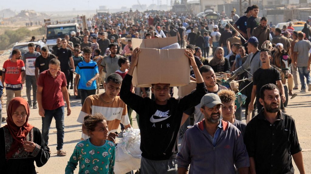 Eight killed-dozens injured-gunfire erupts in Gaza food distribution centres