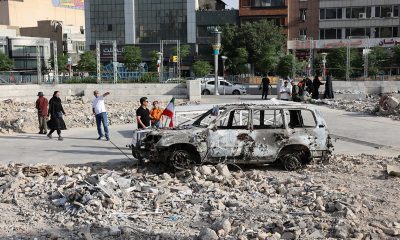Explosions ring out in Teheran despite Trump's order to Israel to stop strikes