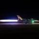 Israeli jet fighter taking off
