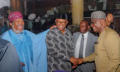 Mr. Peter Obi and Bayo Onanuga and Mr. Nduka
