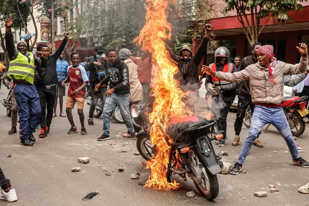 Protest in Kenya