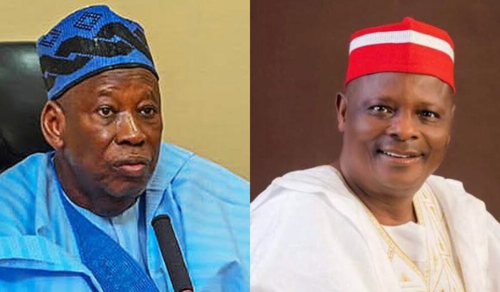 Ganduje and Kwankwaso in the resignation episode
