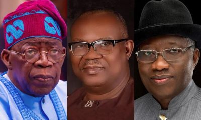 Ex-President Goodluck Ebele Jonathan, Elliot Ugochukwu-Uko, President Bola Ahmed Tinubu