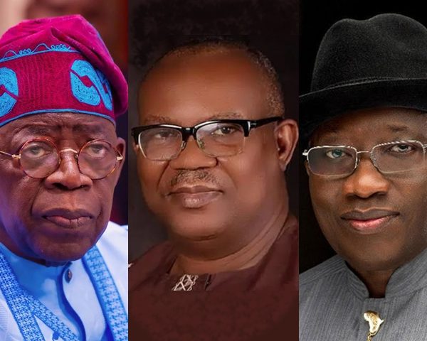Ex-President Goodluck Ebele Jonathan, Elliot Ugochukwu-Uko, President Bola Ahmed Tinubu
