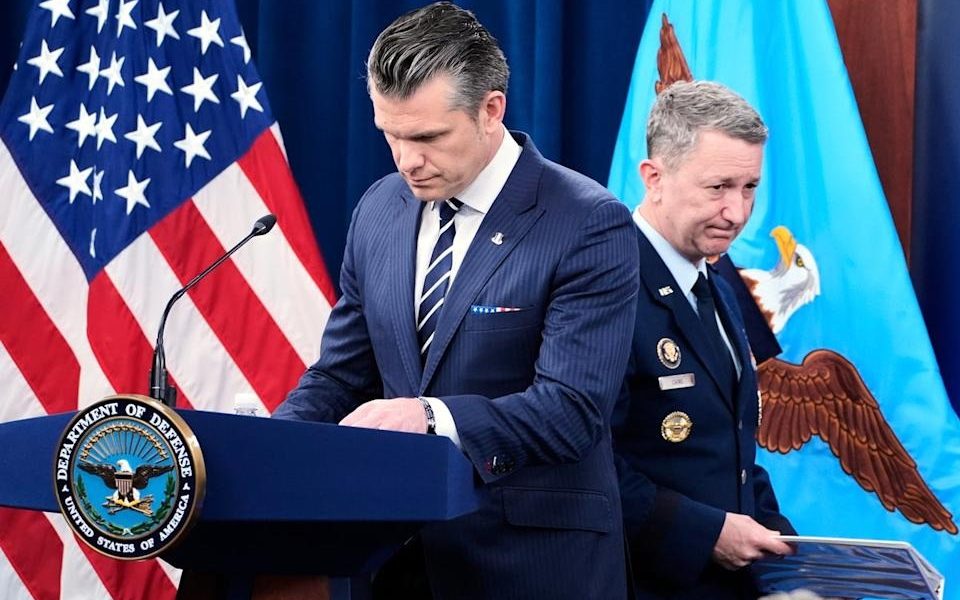 Hegseth defends Iran's strike amid doubts over Trump's claims of obliteration