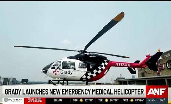 Grady memorial hospital expands emergency response with new medical helicopter