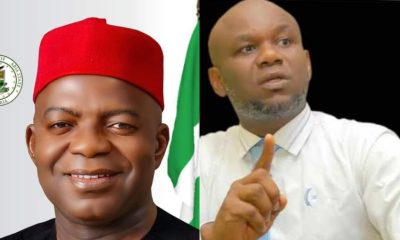 Governor Otti and Paul Njoku