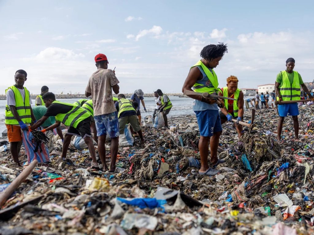 Investigations reveal UK fashion wastes are dumped in Ghana wetlands