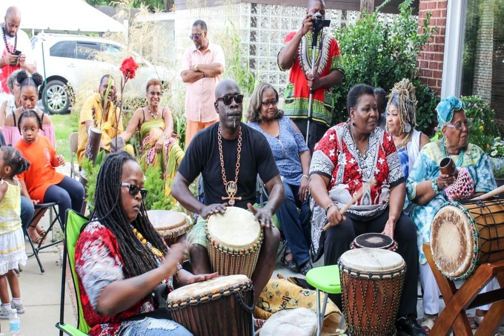 Juneteenth celebrations marking the end of slavery