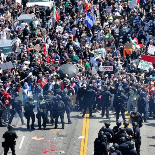 LA in Focus: Guarded streets, divided Nation