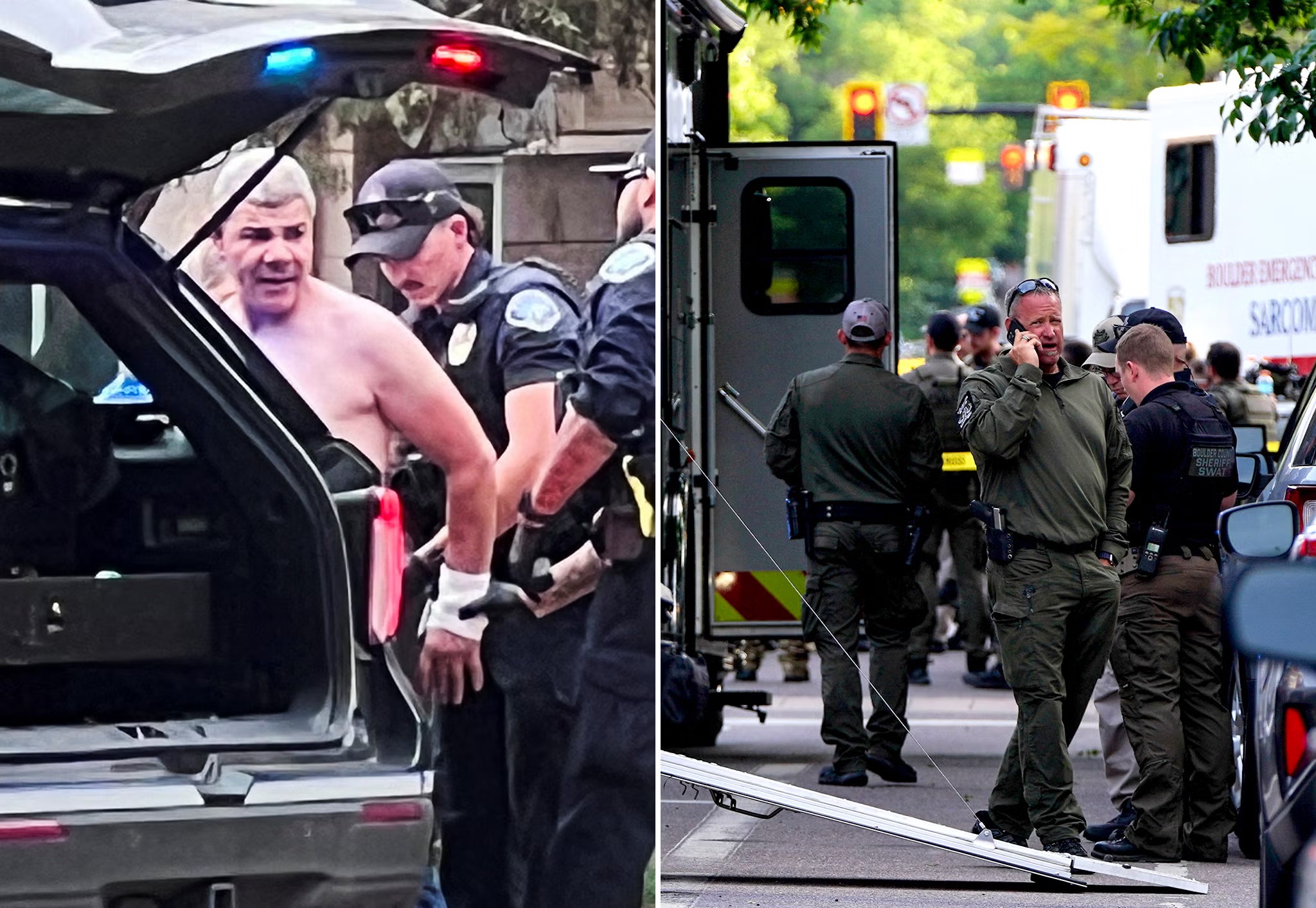 Man hurls firebomb at pro-Israel rally in Colorado, injures 8