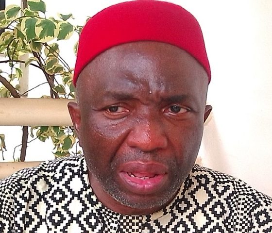 National Chairman of the African Democratic Congress (ADC), Chief Ralphs Okey Nwosu