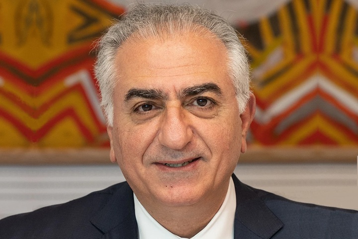Exiled Crown Prince of Iran, Reza Pahlavi