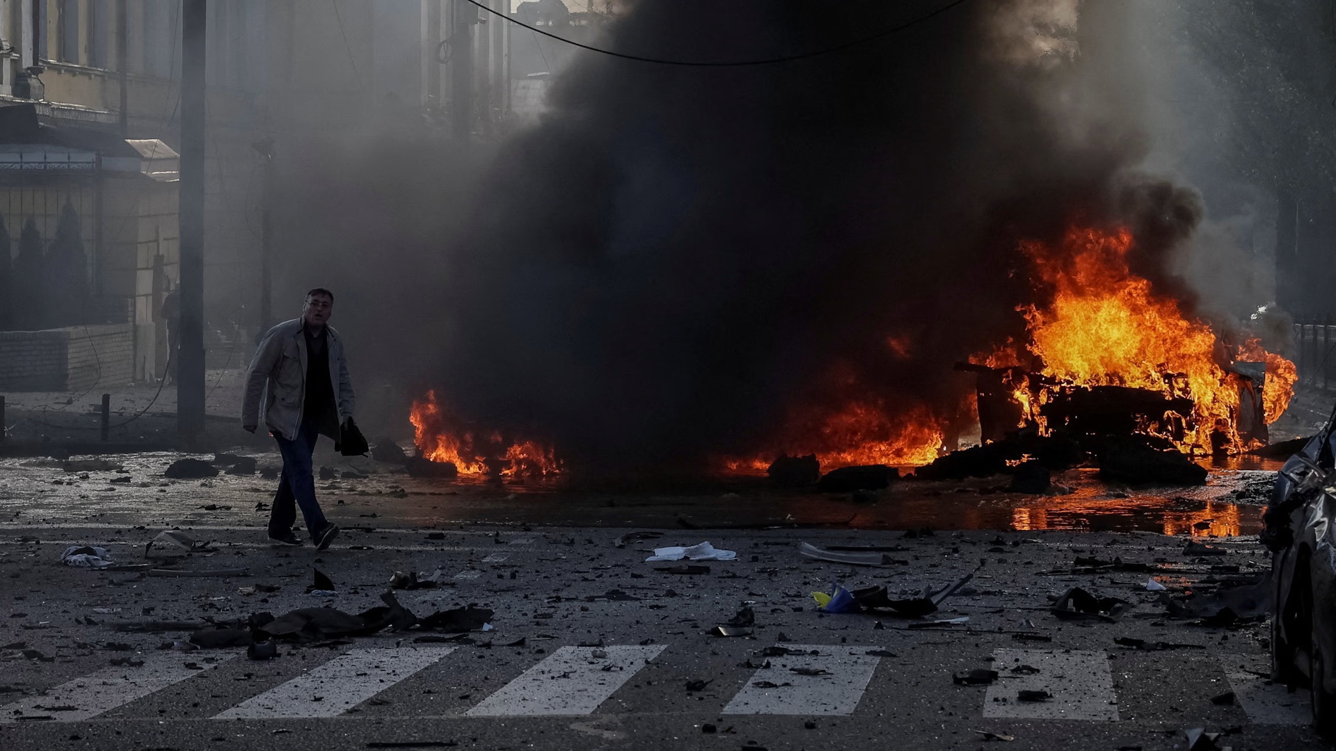 Russia pounds Ukraine in retaliation of asset attacks
