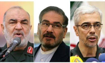 3 top Iranian military leaders killed by Israeli strikes