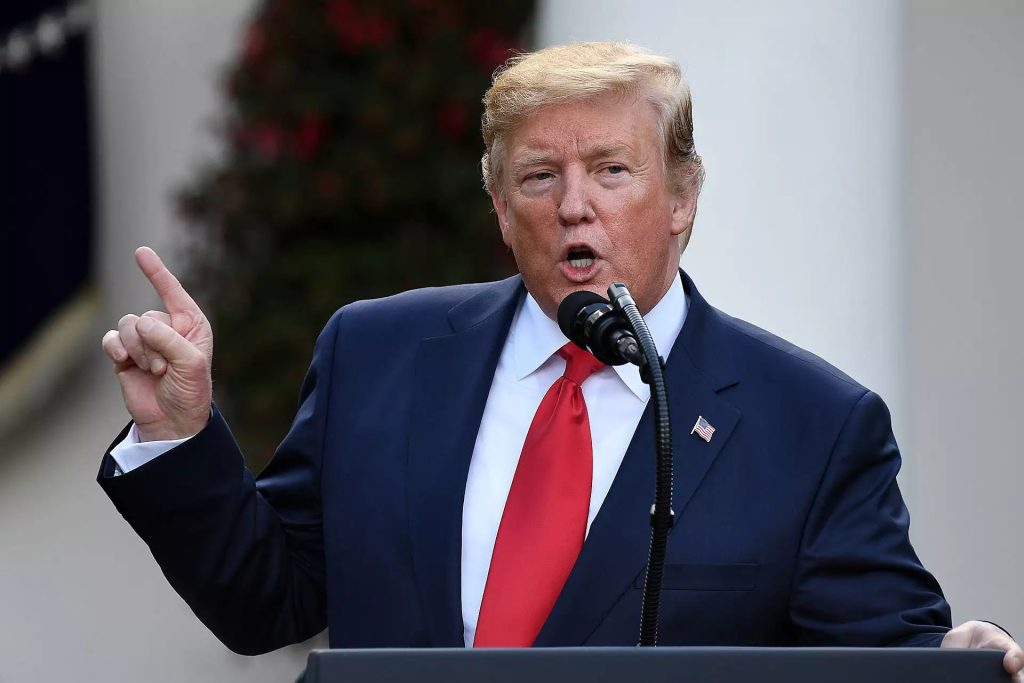 Trump does not want Iran Regime change then Hints at it