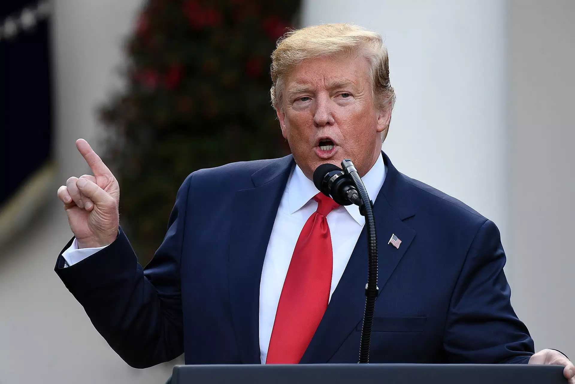 Trump does not want Iran Regime change then Hints at it