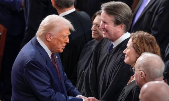 Trump hails Supreme court ruling curbing judges' powers to block his orders