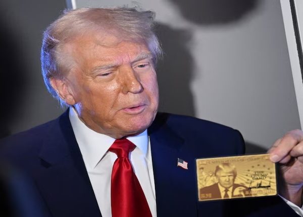 Trump launches the $5million Gold Card