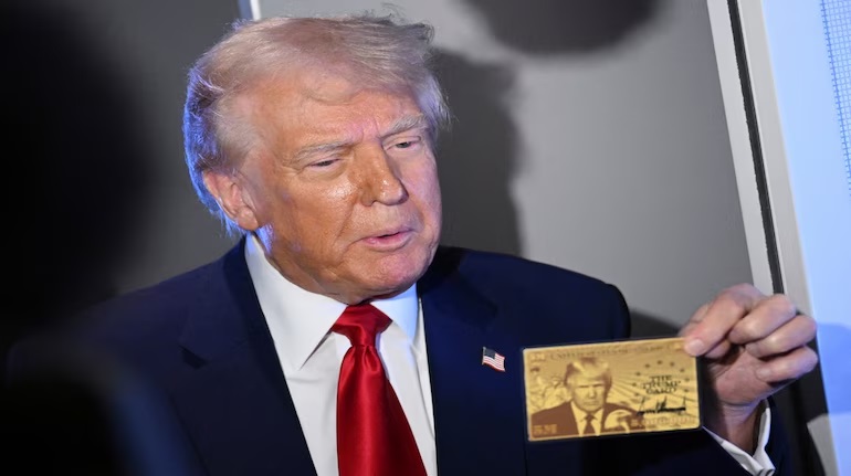 Trump launches the $5million Gold Card