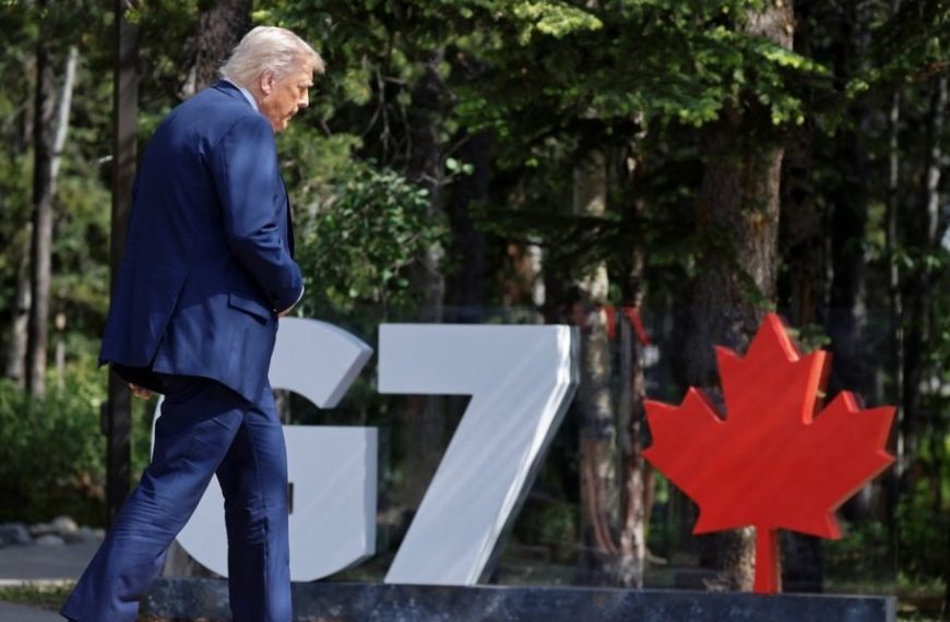 Trump leaves G7 early-warns Iran to evacuate