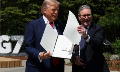 UK-US deal takes effect as Trump signs tariff reduction order