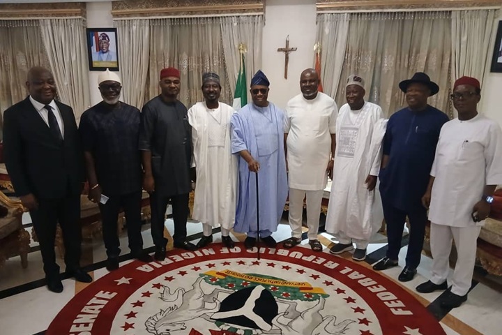National leadership and stakeholders of APC endorsing Prince Nicholas Ukachukwu for November 8, 2025, Anambra State governorship election