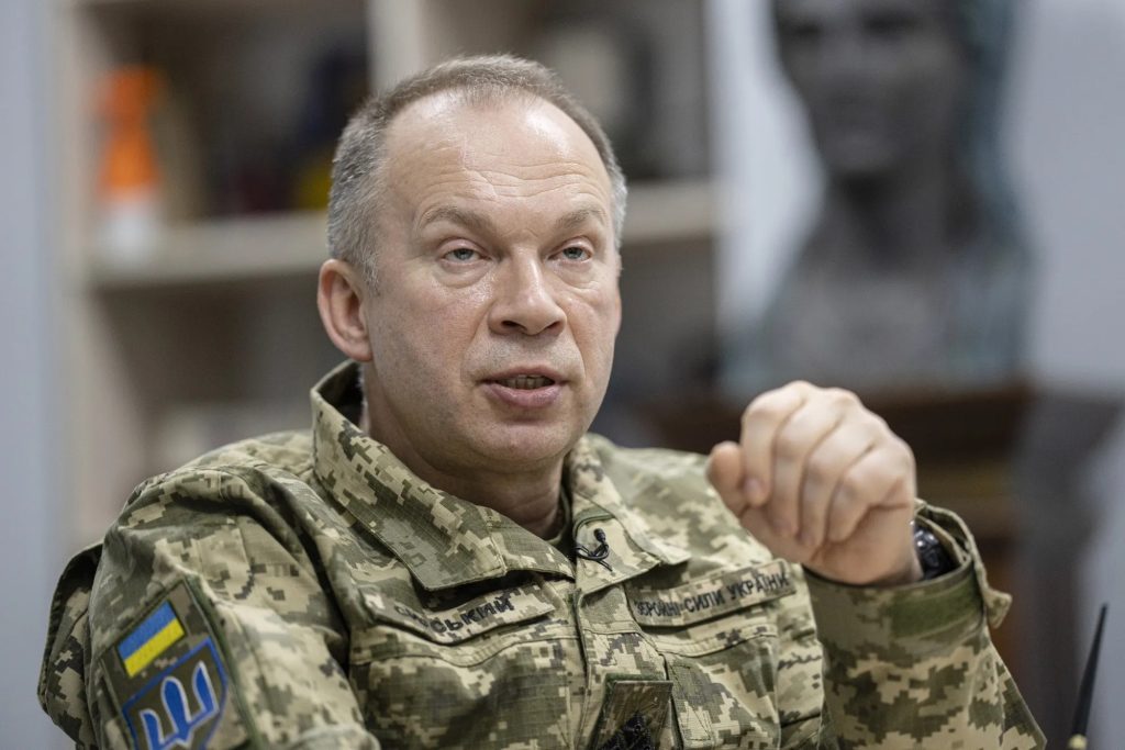Ukraine's army chief says Ukrainian forces halt Russian advance into Sumy region