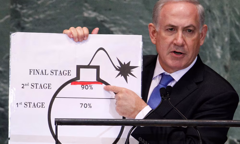 Benjamin Netanyahu, Israel Prime Minister.