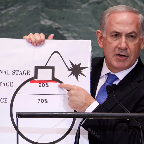Benjamin Netanyahu, Israel Prime Minister.