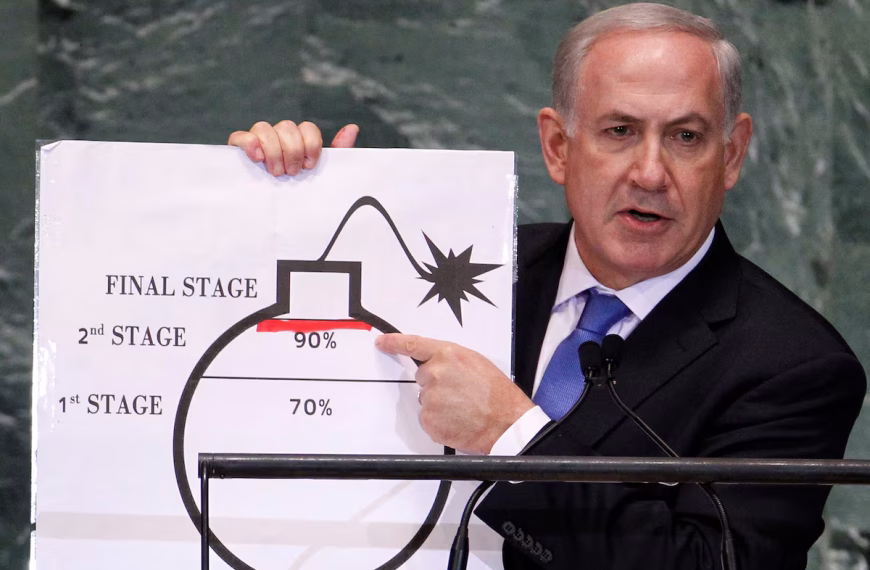 Benjamin Netanyahu, Israel Prime Minister.