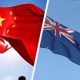 China and New Zealand flags.