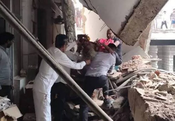 Tragedy: Roof collapse crushes couple to death in India