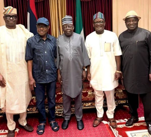 Wike leads former governors in strategic meeting with President Tinubu in Abuja