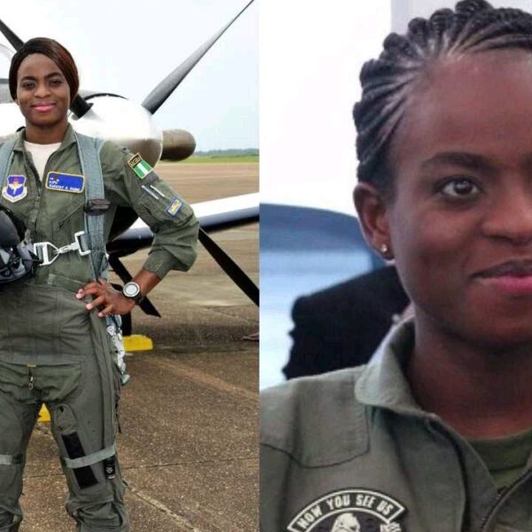 Breaking: Nigeria’s first female fighter pilot makes history in Ghana.