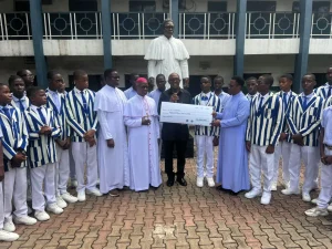 Peter Obi donates #50million to CKC Onitsha.
