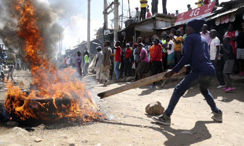 Bloodshed And Fury as Kenyans Rise Again, 11 Dead