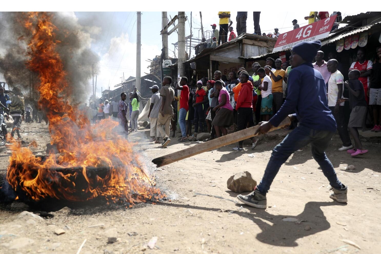 Bloodshed And Fury as Kenyans Rise Again, 11 Dead