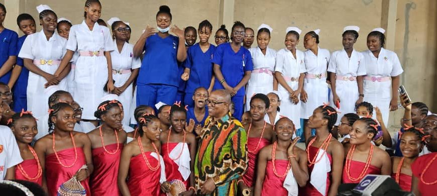 PHOTOS: Peter Obi Donates ₦15M to Boost Nursing Education in Edo