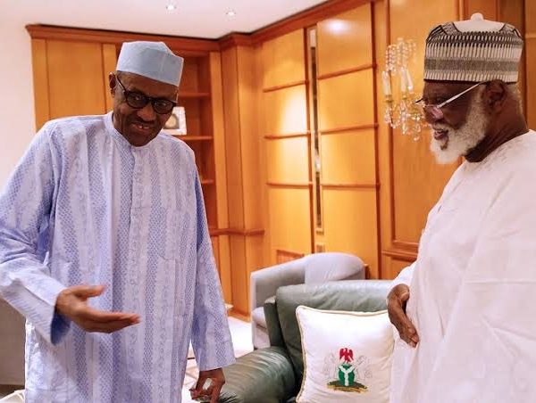 Muhammadu Buhari and Abdulsalami Abubakar