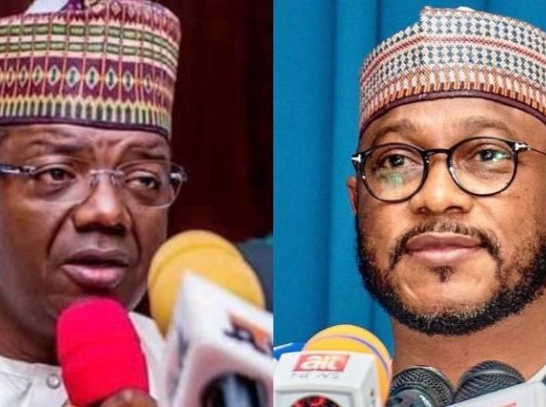 Bello Matawalle and Dauda Lawal