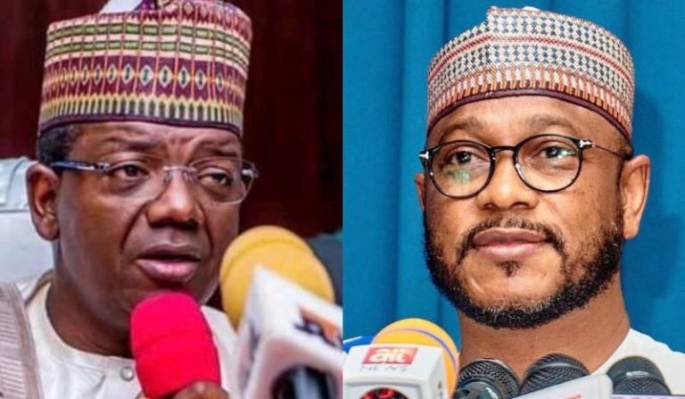Bello Matawalle and Dauda Lawal