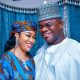 Yahaya Bello and new wife