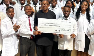 Peter Obi and UNN Dental Students Association
