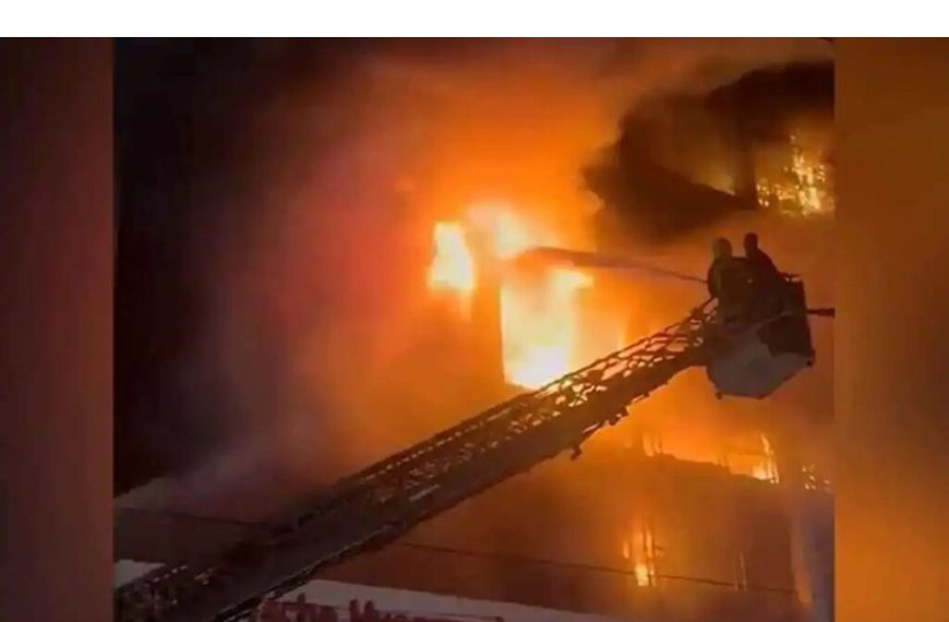 Tragedy in Kut As Fire Rips Through Mall, Dozens Dead
