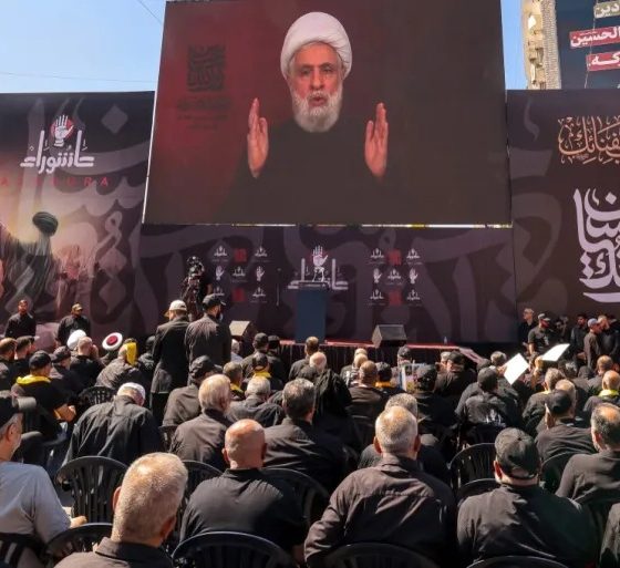 Hezbollah chief says won’t disarm until Israel leaves southern Lebanon