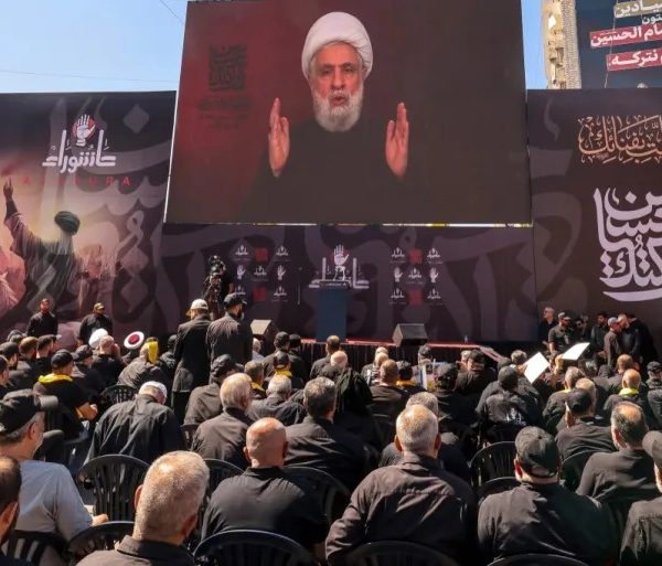 Hezbollah chief says won’t disarm until Israel leaves southern Lebanon